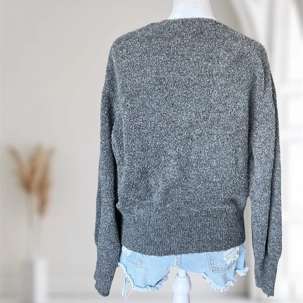 A New Day Cozy Knit V-Neck Pullover Sweater - Mediumuu